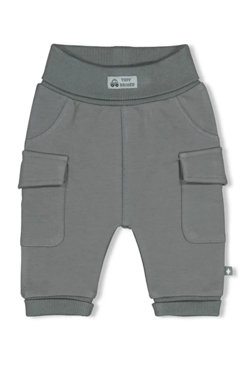 Feetje broek Beep Beep zeegroen